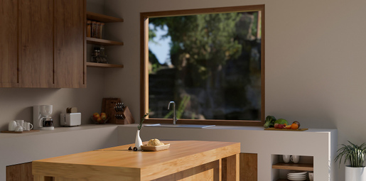 What is a picture window?